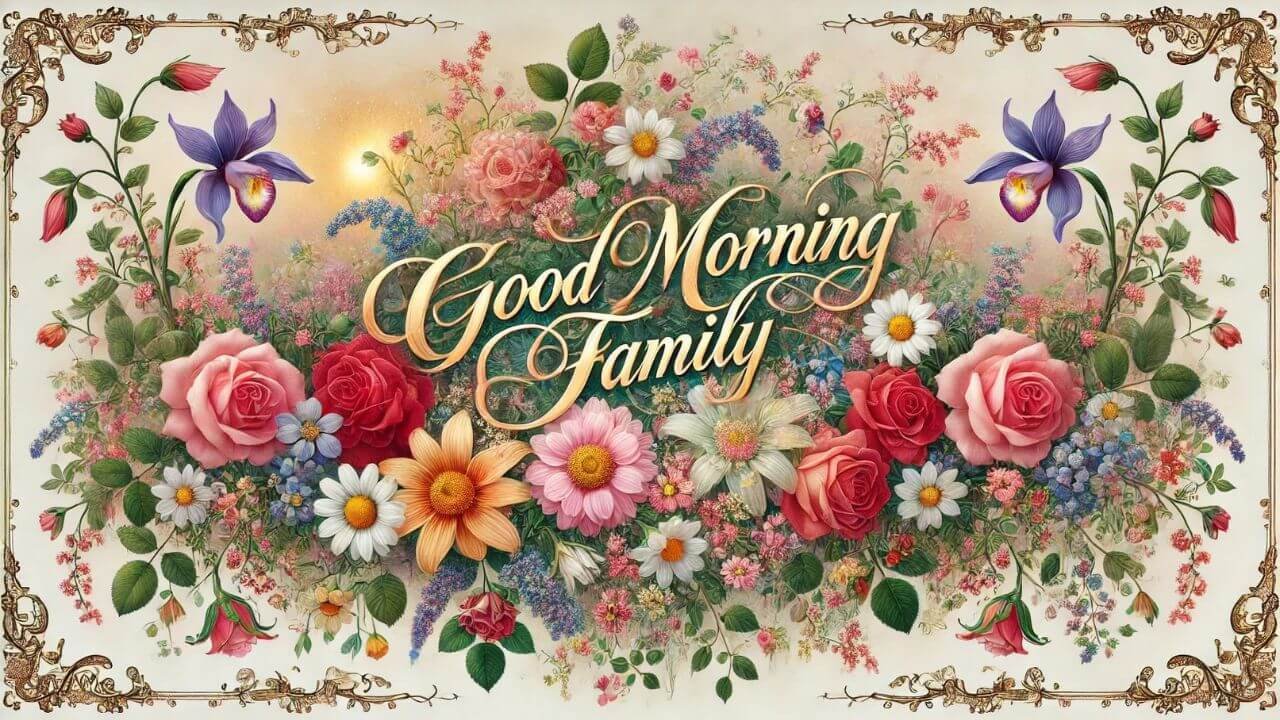 Family , good morning in flowers, good morning picture quotes, uplifting good morning quotes, good morning message to my love