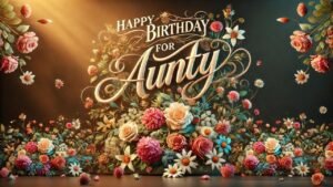 Happy Birthday Aunty , happy birthday wishes for aunty