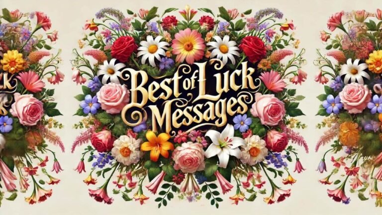 Good Luck message , Message for Good Luck