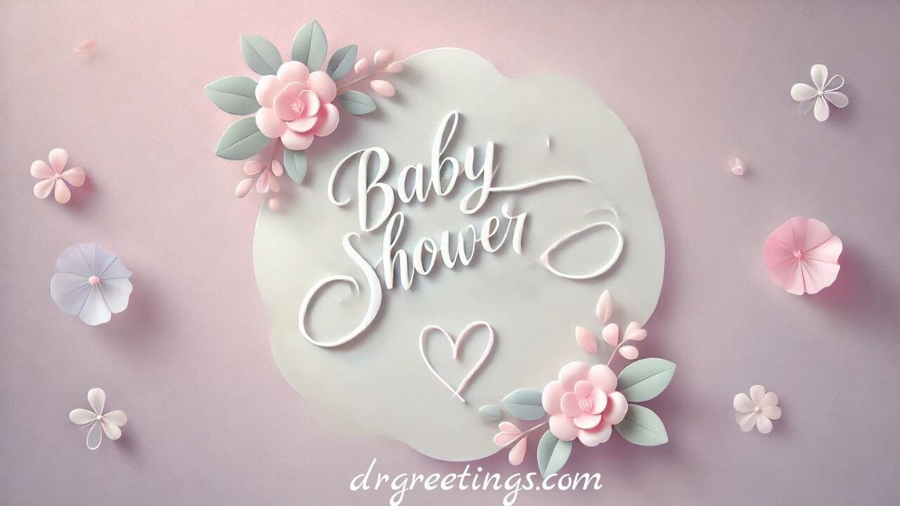 message for baby Shower, bay shower invitation