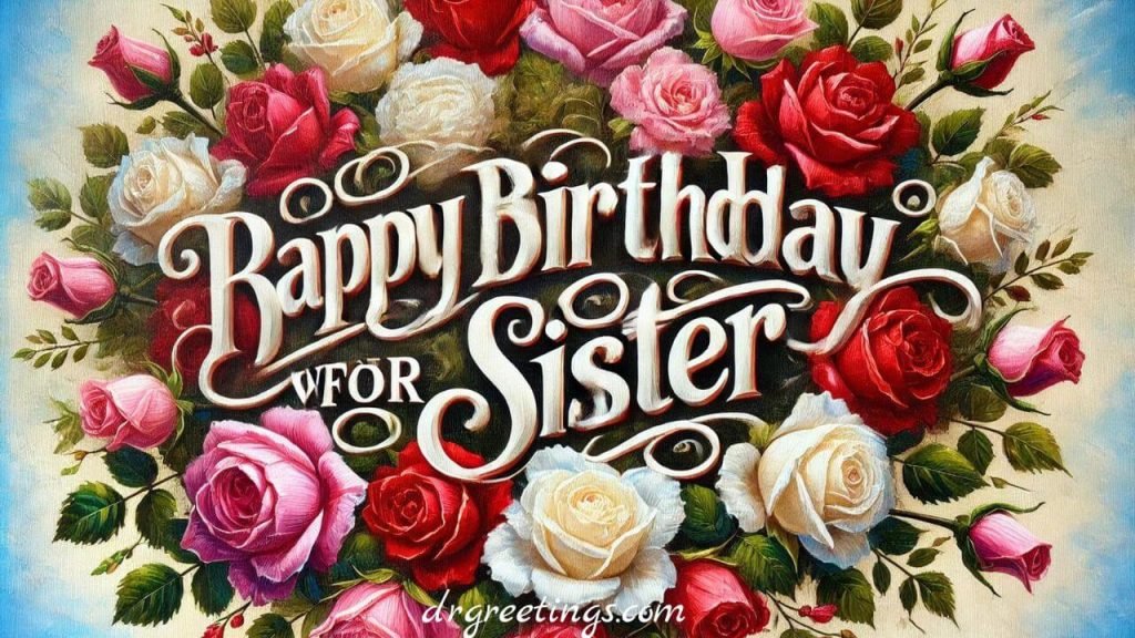 Emotional birthday messages for sister, Sweet birthday wishes for sister